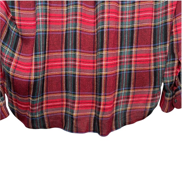 Madewell Central Tartan Plaid Wool Button Down Shirt - Picture 13 of 15